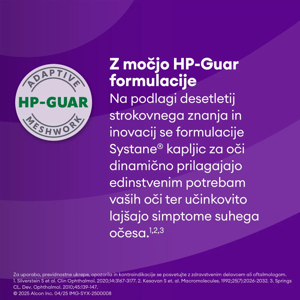 Systane Complete brez konzervansov, kapljice za oko (10 ml)